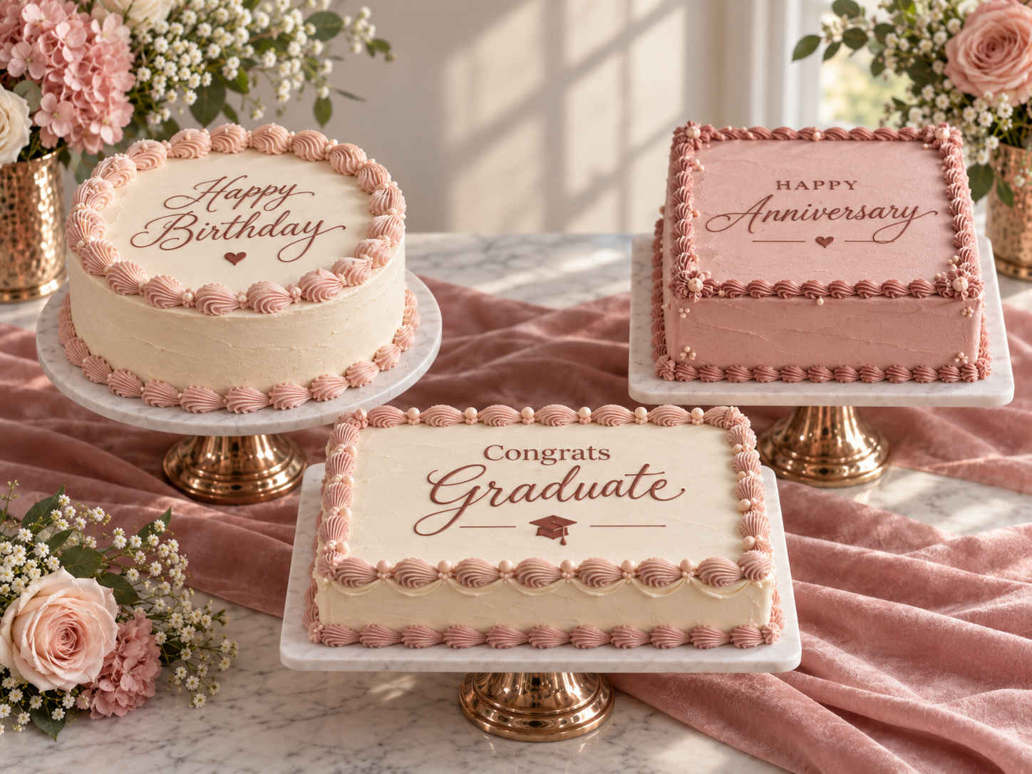 Custom Celebration Cakes